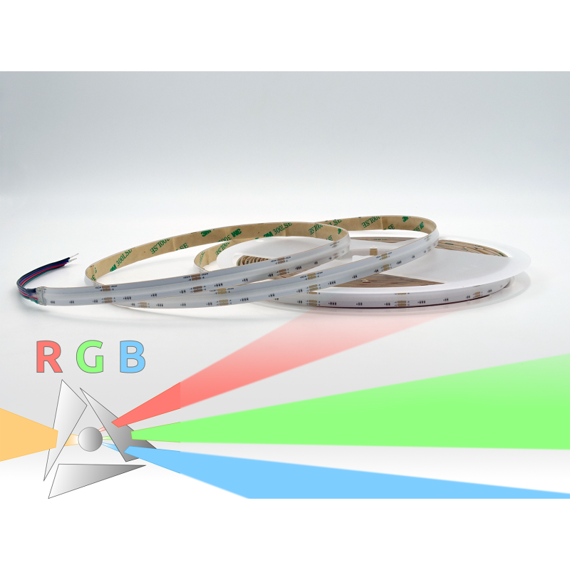 Ruban COB RGB 15W 24VDC